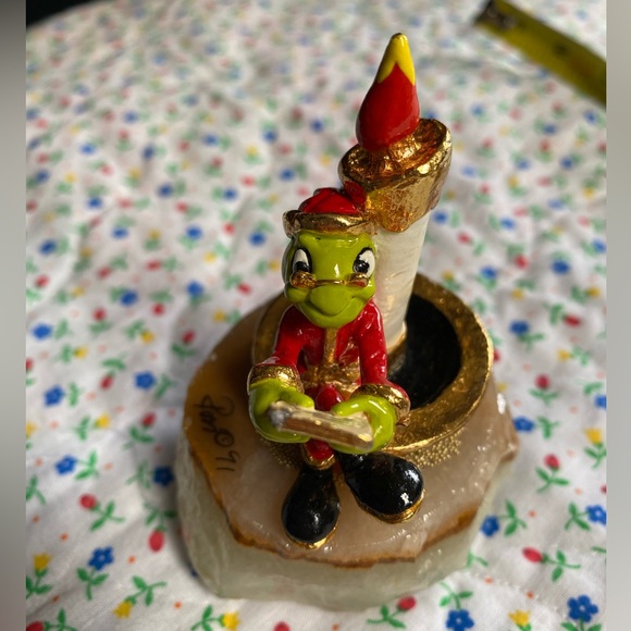 Ron Lee Disney  JIMINY
CRICKET w/ Candle - Picture 3 of 10
